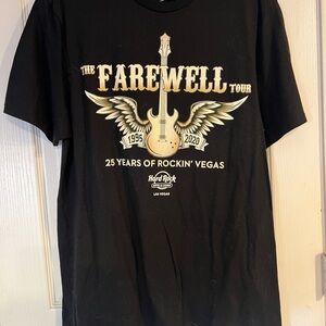 Hard Rock Cafe Black Farewell Tour Tee